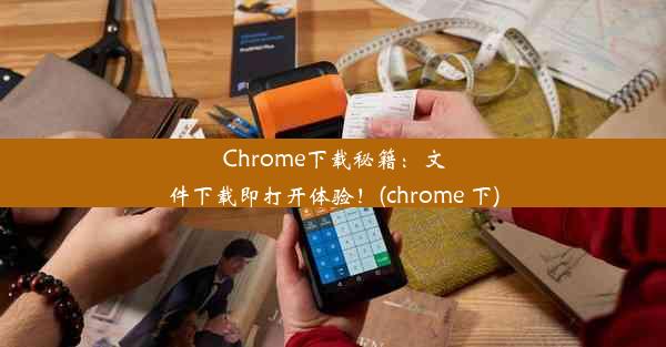 Chrome下载秘籍：文件下载即打开体验！(chrome 下)