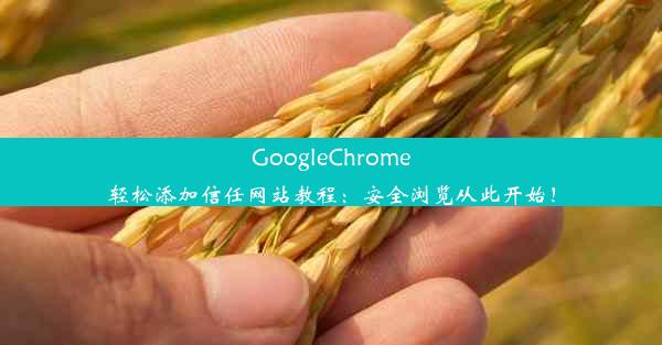 GoogleChrome轻松添加信任网站教程：安全浏览从此开始！