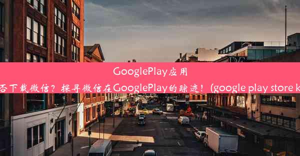 GooglePlay应用商店能否下载微信？探寻微信在GooglePlay的踪迹！(google play store k