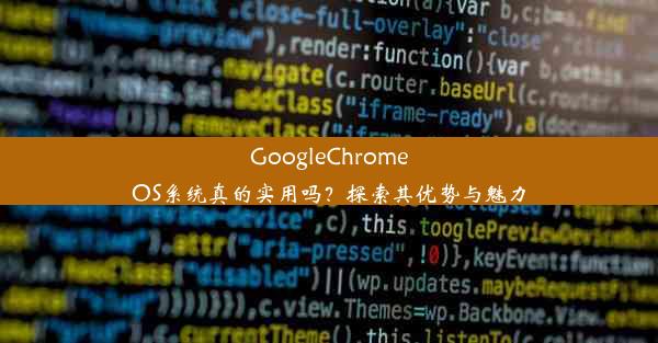 GoogleChromeOS系统真的实用吗？探索其优势与魅力