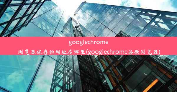 googlechrome浏览器保存的网址在哪里(googlechrome谷歌浏览器)