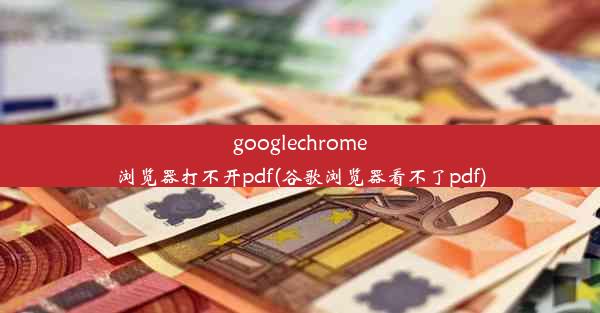 googlechrome浏览器打不开pdf(谷歌浏览器看不了pdf)