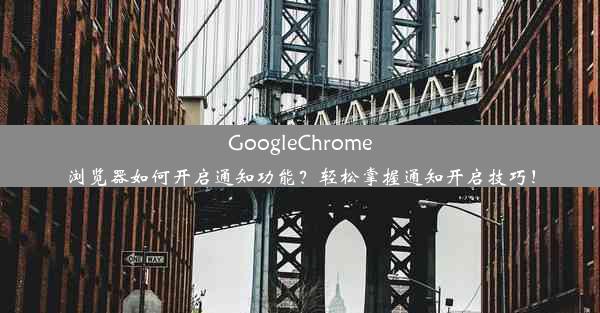 GoogleChrome浏览器如何开启通知功能？轻松掌握通知开启技巧！