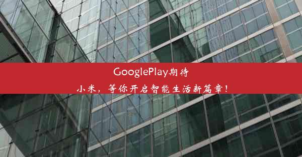 GooglePlay期待小米，等你开启智能生活新篇章！