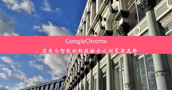 GoogleChrome：速度与智能的极致融合之浏览器选择