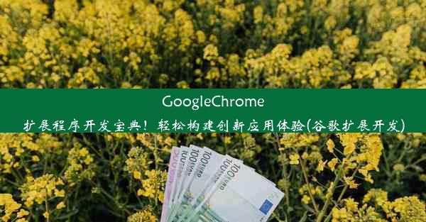 GoogleChrome扩展程序开发宝典！轻松构建创新应用体验(谷歌扩展开发)