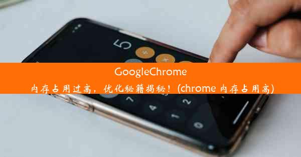 GoogleChrome内存占用过高，优化秘籍揭秘！(chrome 内存占用高)