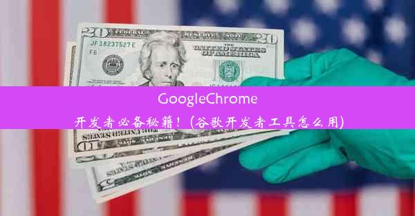 GoogleChrome开发者必备秘籍！(谷歌开发者工具怎么用)