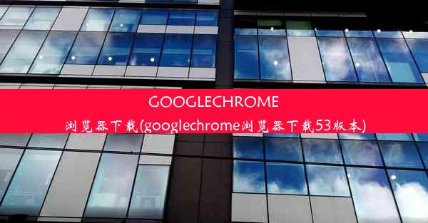 GOOGLECHROME浏览器下载(googlechrome浏览器下载53版本)