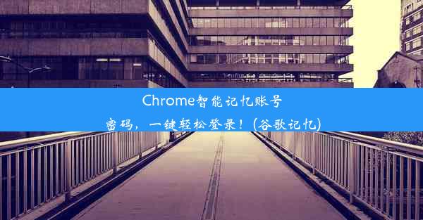 Chrome智能记忆账号密码，一键轻松登录！(谷歌记忆)