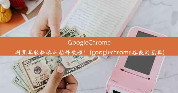 GoogleChrome浏览器轻松添加插件教程！(googlechrome谷歌浏览器)