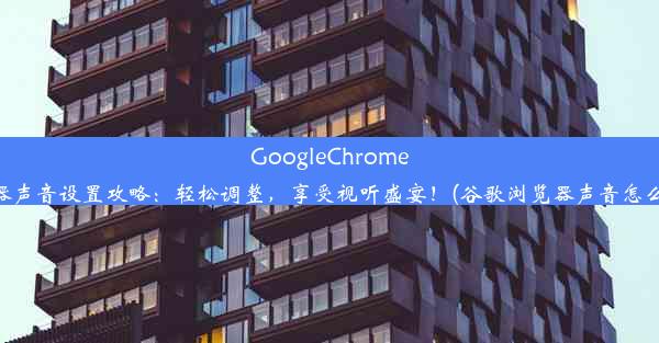 GoogleChrome浏览器声音设置攻略：轻松调整，享受视听盛宴！(谷歌浏览器声音怎么设置)