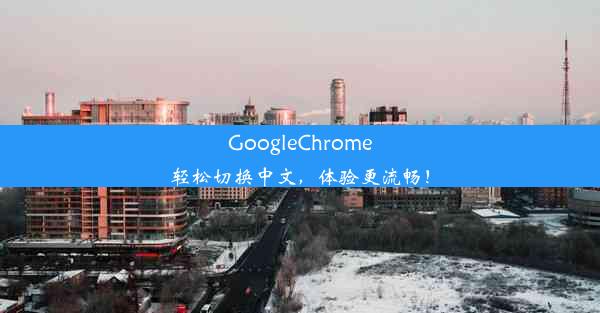 GoogleChrome轻松切换中文，体验更流畅！