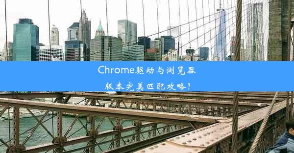 Chrome驱动与浏览器版本完美匹配攻略！