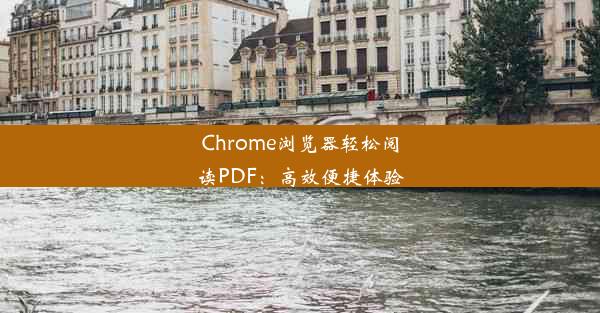 Chrome浏览器轻松阅读PDF：高效便捷体验