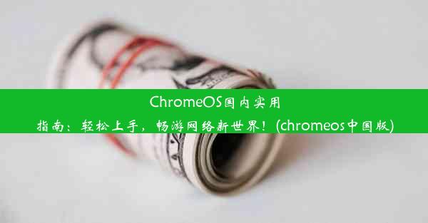 ChromeOS国内实用指南：轻松上手，畅游网络新世界！(chromeos中国版)