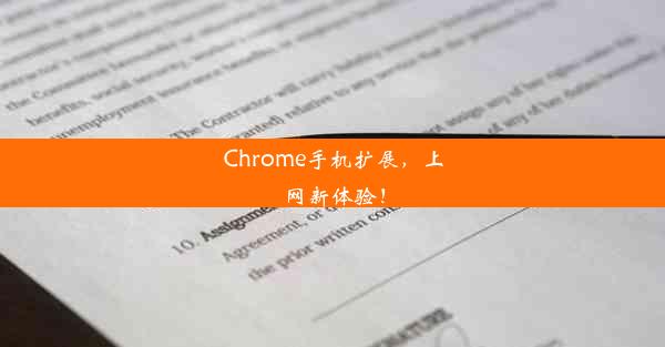 Chrome手机扩展，上网新体验！