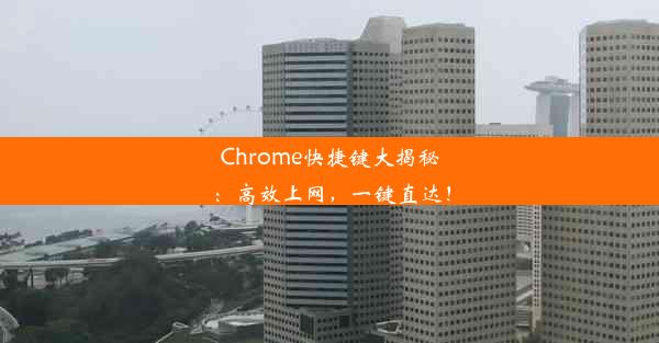 Chrome快捷键大揭秘：高效上网，一键直达！