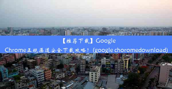 【推荐下载】GoogleChrome正规渠道安全下载攻略！(google choromedownload)