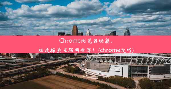 Chrome浏览器秘籍，极速探索互联网世界！(chrome技巧)