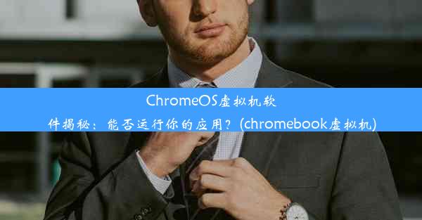 ChromeOS虚拟机软件揭秘：能否运行你的应用？(chromebook虚拟机)