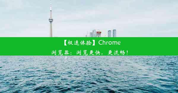 【极速体验】Chrome浏览器：浏览更快，更流畅！