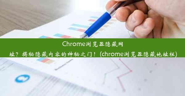 Chrome浏览器隐藏网址？揭秘隐藏内容的神秘之门！(chrome浏览器隐藏地址栏)