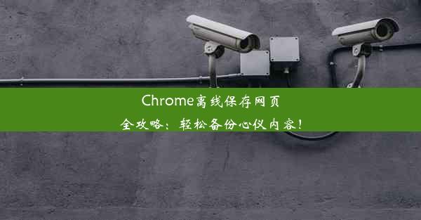 Chrome离线保存网页全攻略：轻松备份心仪内容！