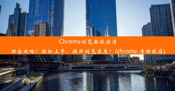 Chrome浏览器缓存清理全攻略！轻松上手，提升浏览速度！(chrome 清理缓存)