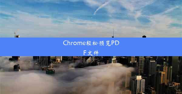 Chrome轻松预览PDF文件